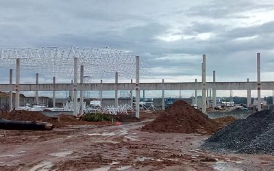 Obras do Spani Atacadista em Jacareí estão a todo vapor