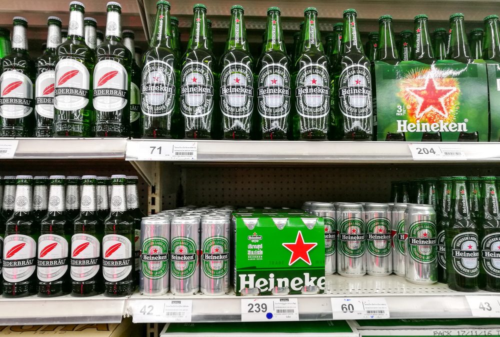 Heineken tem lucro líquido de US$ 321,3 milhões