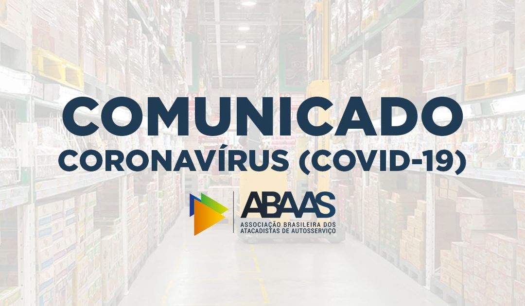 Comunicado Coronavírus