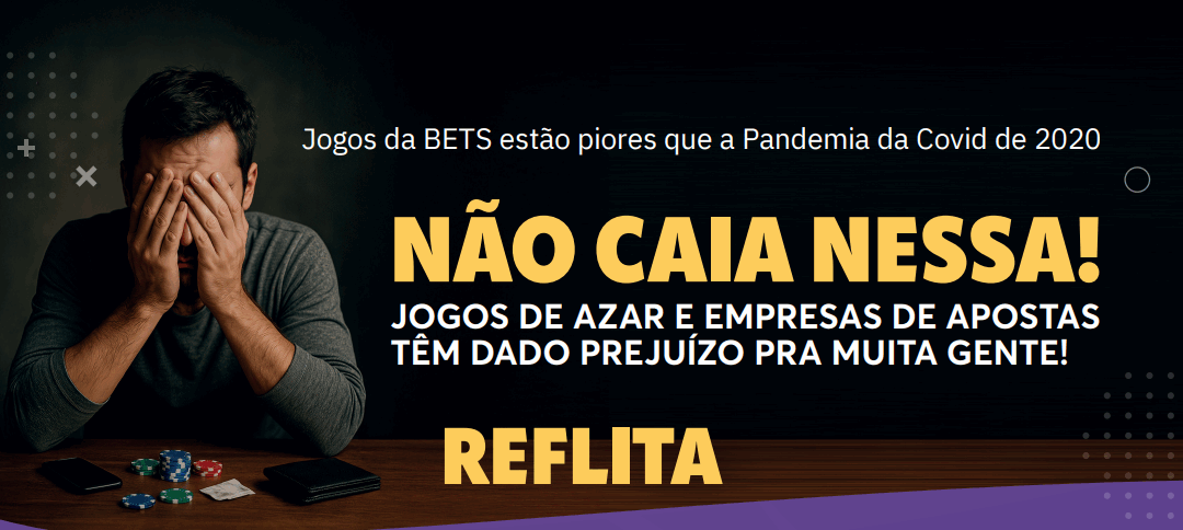 NÃO CAIA NESSA! JOGOS DE AZAR TEM DADO PREJUÍZO PRA MUITA GENTE!